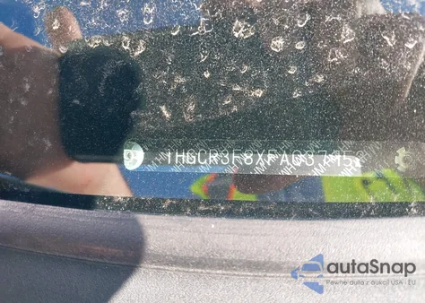 2015 Honda Accord Ex-L V-6 from USA, damaged, VIN 1HGCR3F8XFA037952